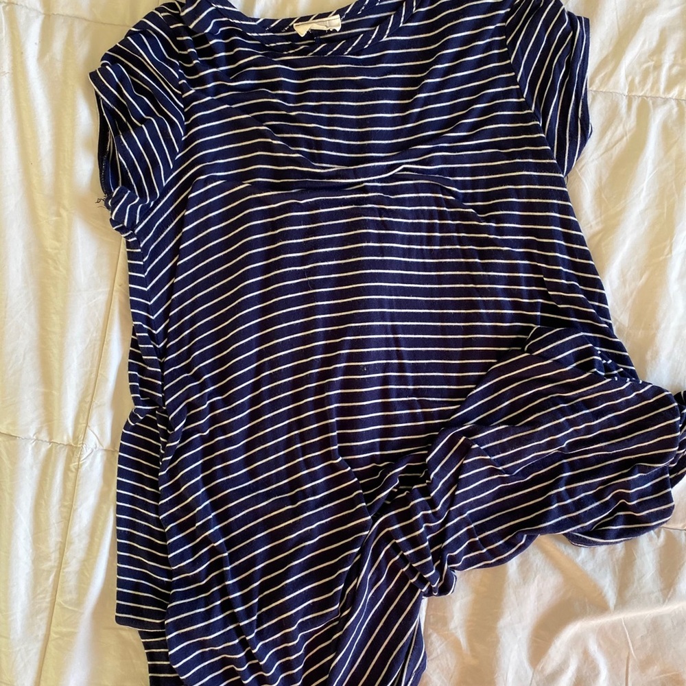 Striped T-Shirt Dress 🌟